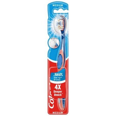 Spazzolino Colgate 360 ​​Interdental Medium, 1 pz