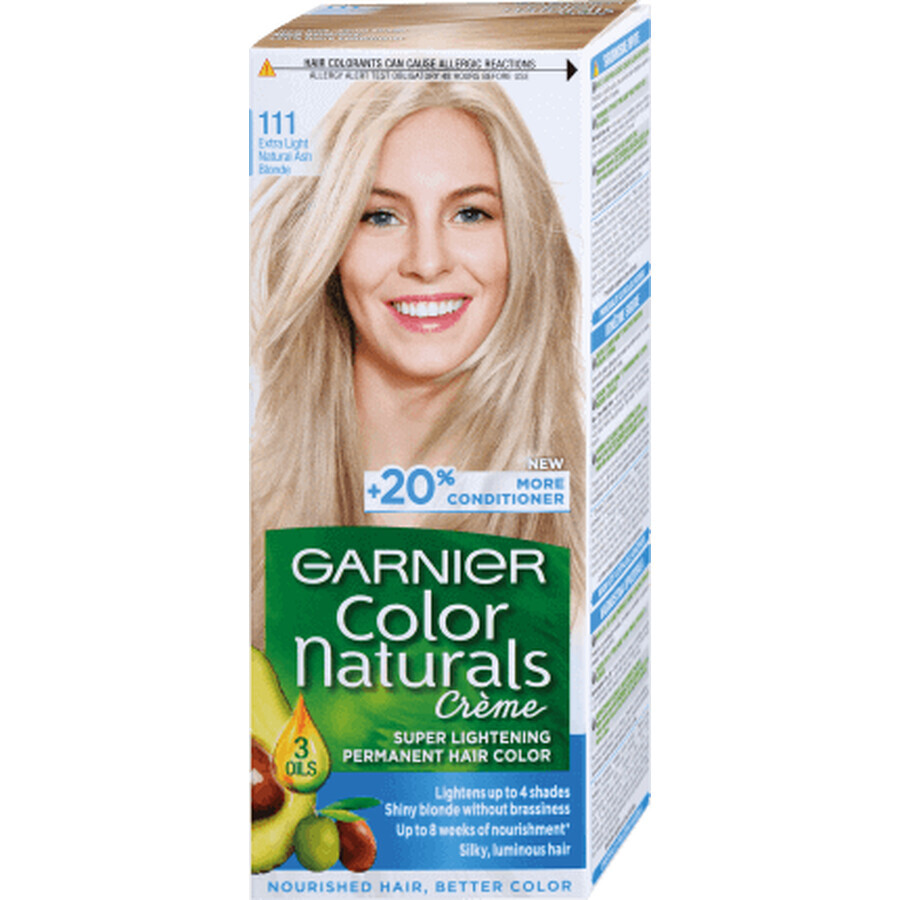 Color Naturals Tintura permanente per capelli 111 biondo grigio chiaro, 1 pz