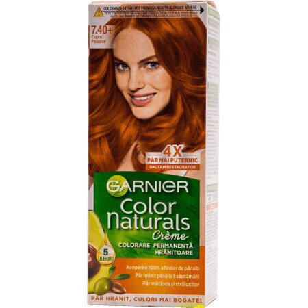 Color Naturals Tintura permanente per capelli 7.4 Copper Passion, 1 pz