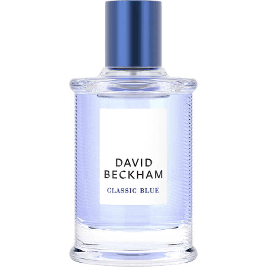 David Bechham Eau de toilette blu classico da uomo, 50 ml