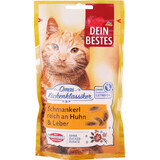 Dein Bestes Huhn mit Leber Snack für Katzen, 50 g