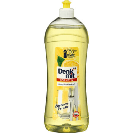 Denkmit Detersivo per piatti al limone, 1 l