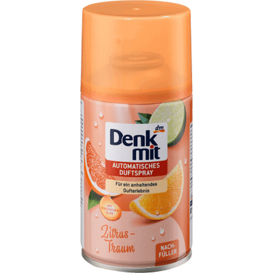 Denkmit Reserve deodorante automatico per ambienti al limone, 250 ml