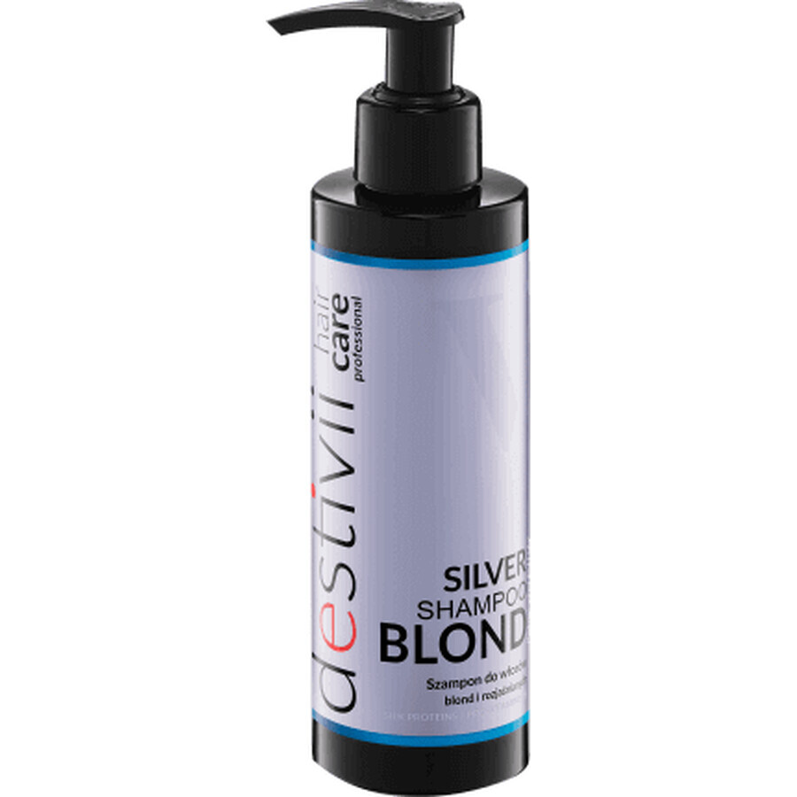 Destivii Shampoo colorante biondo-argento, 200 ml