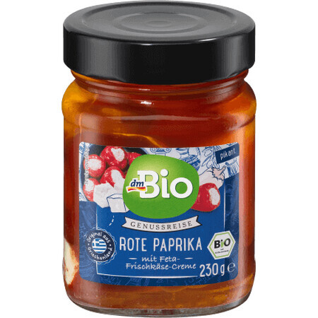 DmBio Peperoni ripieni di feta, ECO, 125 g