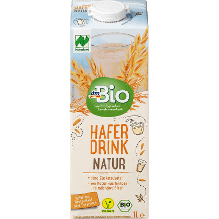 DmBio Bebida Natural de Avena, 1 l