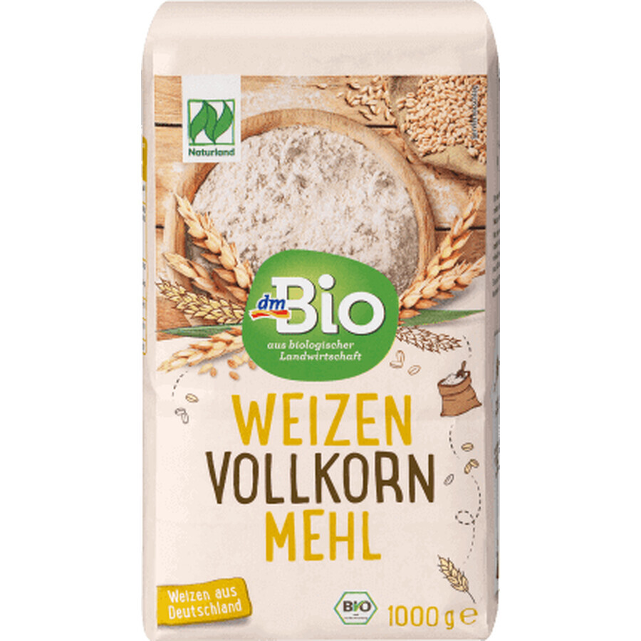 DmBio Whole Wheat Flour, 1 Kg