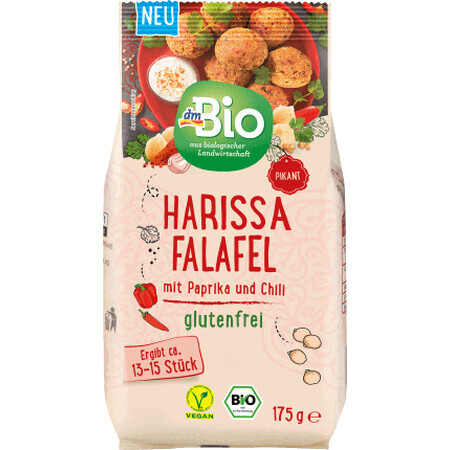 DmBio Spicy Gluten Free Falafel ECO, 175 g