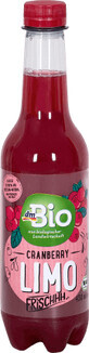 DmBio Limonata al mirtillo rosso ECO, 430 ml