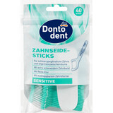 Dontodent Filo interdentale in bastoncini Sensitive, 40 pz