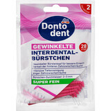 Dontodent Interdental brushes 2-3mm, 28 pcs