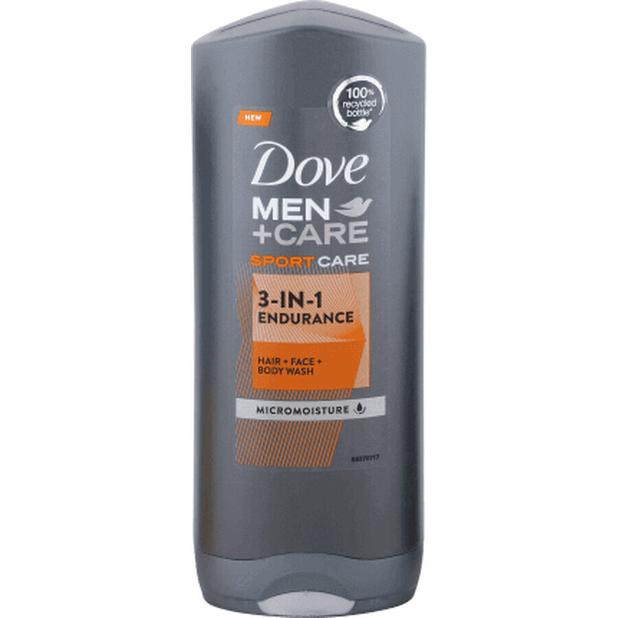 Gel doccia Dove MEN Endurance, 400 ml