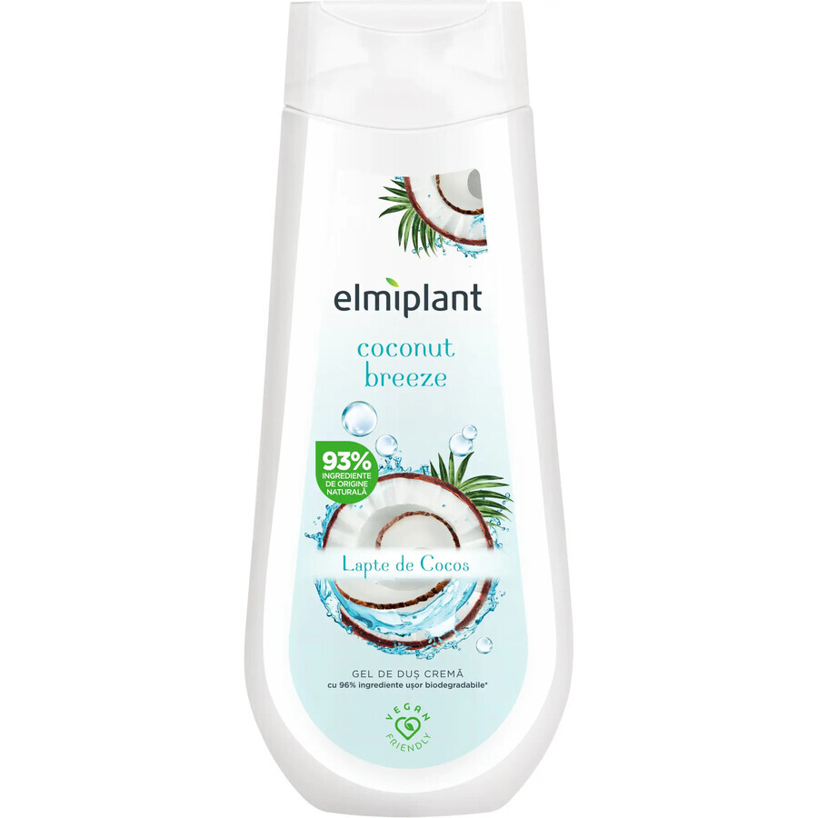 Elmiplant Kokosnoot Breeze Crème Douchegel, 400 ml