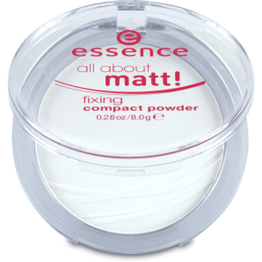 Essence Cosmetics Tutto su matte! cipria compatta fissativa, 8 g