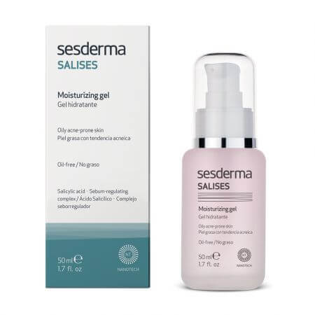 Salises crema-gel idratante per pelli normali e miste, 50 ml, Sesderma