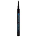 Essence Cosmetics Eyeliner Pen tuș carioca Waterproof 01 Black, 1 ml