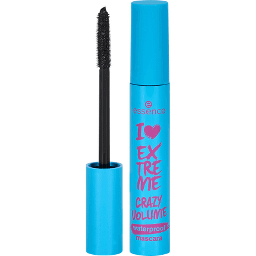 Essence Cosmetics Mascara waterproof I Love Extreme Crazy Volume, 12 ml