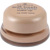 Essence Cosmetics Fondotinta Soft Touch Mousse 04 Avorio Opaco, 16 g