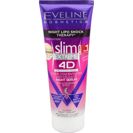 Eveline Cosmetics slim extreme anti-cellulite cream, 250 ml