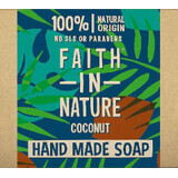 Faith in Nature Sapone solido al cocco, 100 g