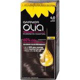 Garnier Olia Ammonia-free permanent hair dye 4.0 dark brown, 1 pc