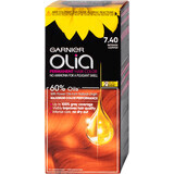 Garnier Olia Ammonia-free permanent hair dye 7.40 amber, 1 pc