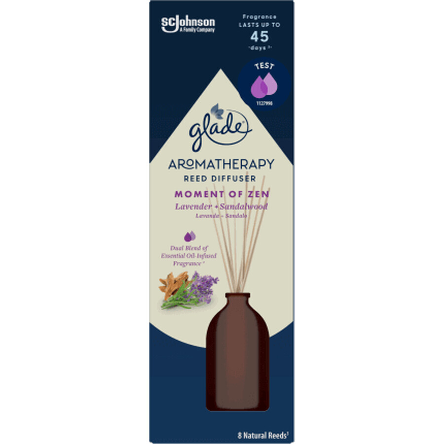 Glade Aromatherapy Moment of Zen bastoncini profumati, 80 ml