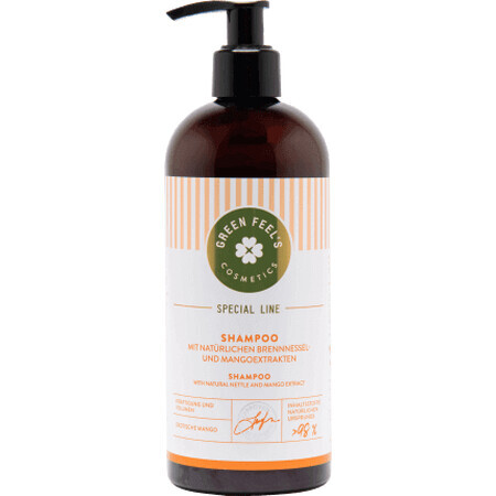 Green Feels Shampoo con estratto di ortica, 400 ml