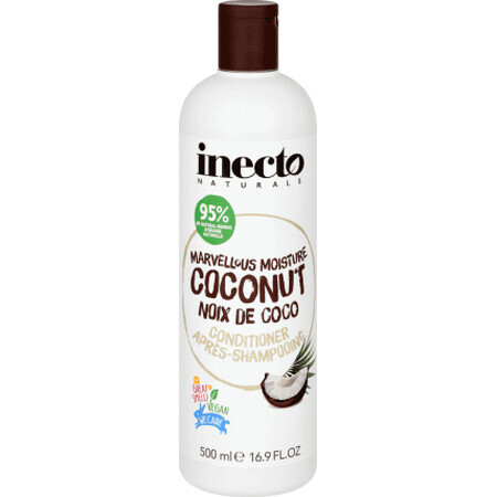 Inecto NATURALS Shampoo per capelli al cocco, 500 ml