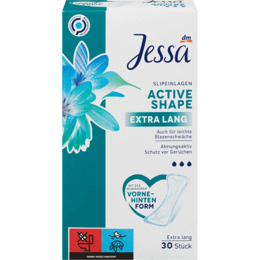 Jessa assorbente Active Shape extra lungo, 30 pz