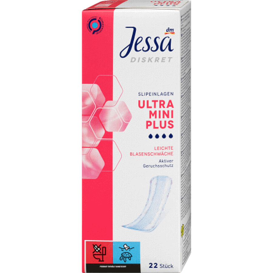 Jessa DISKRET Diskret assorbenti per incontinenza mini plus, 22 pz