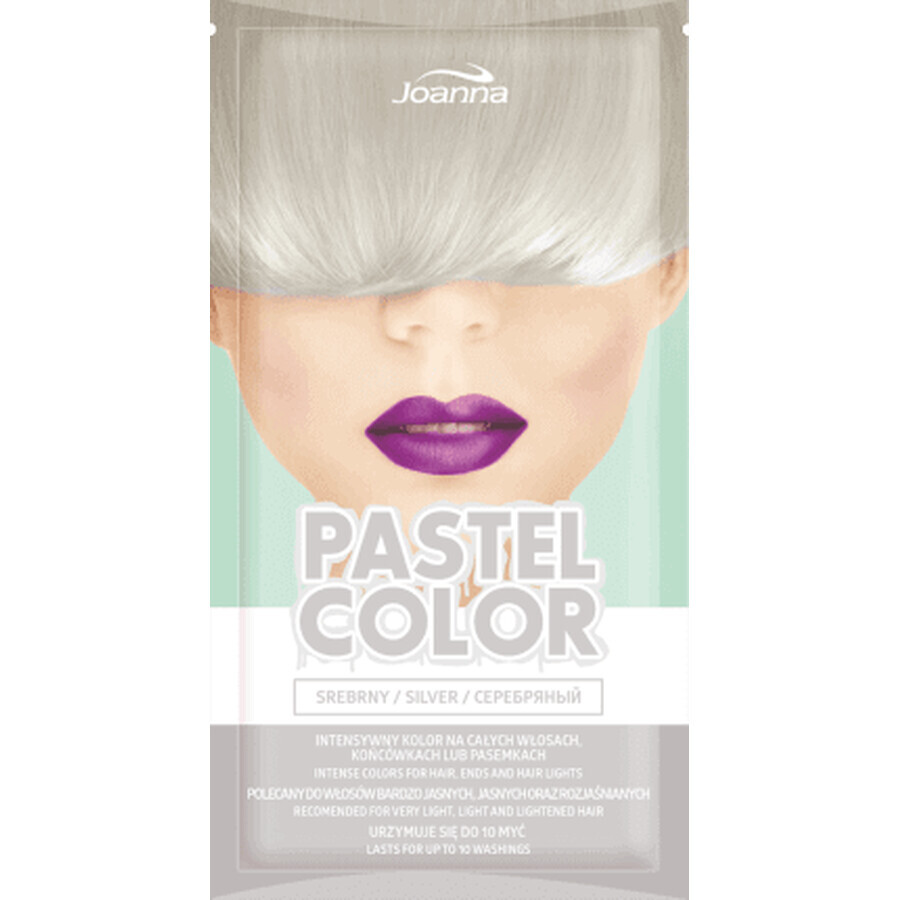 Joanna Semi-permanent silver colouring shampoo, 1 pc