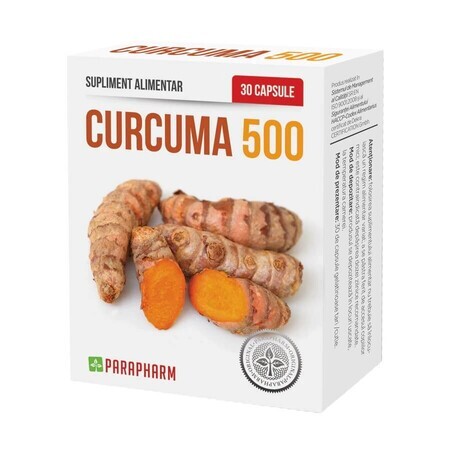 Turmeric 500, 30+30 capsules, Parapharm (1+1)