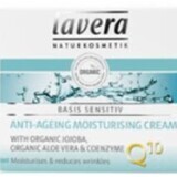 lavera Crema idratante antietà con jojoba e aloe vera per il viso, 50 ml