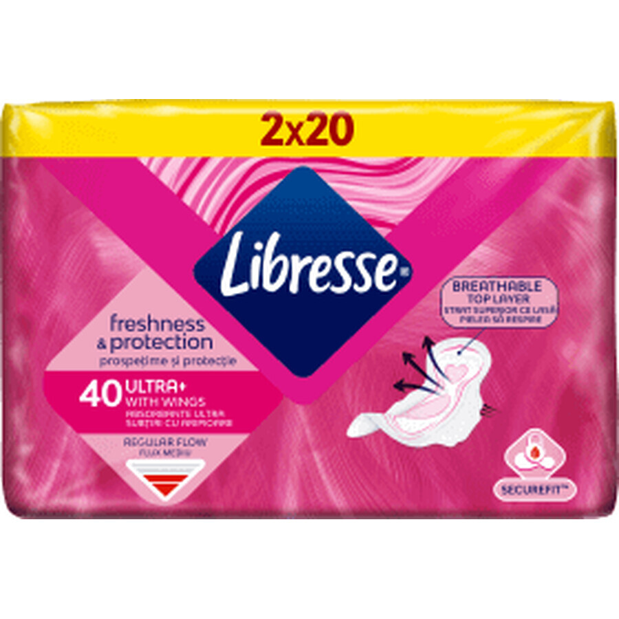 Asciugamani normali Libresse Absorbante, 40 pz