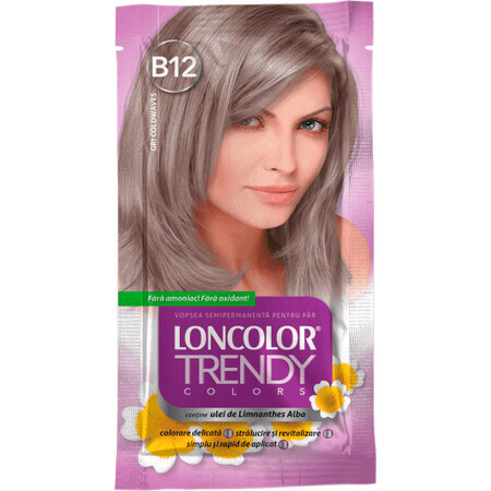 Loncolor TRENDY Semi-permanent paint grey B12, 1 pc