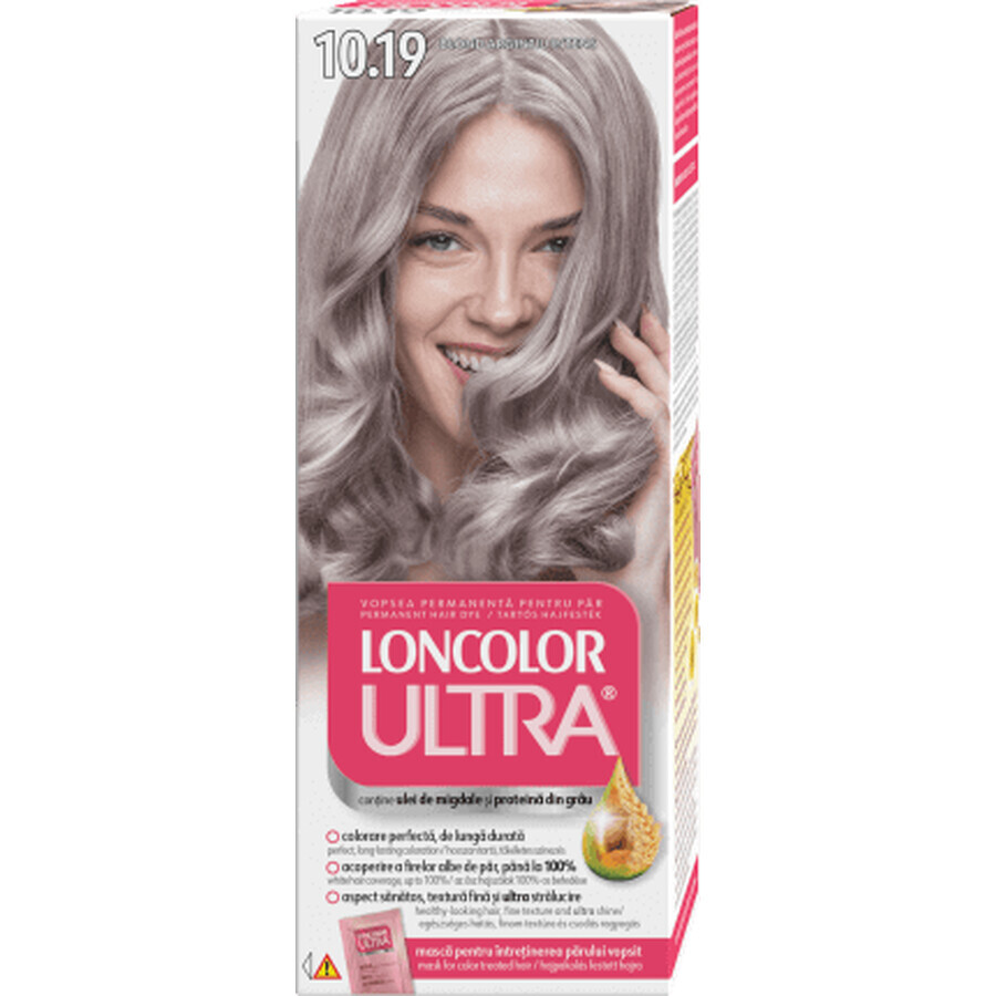 Loncolor ULTRA Vernice permanente 10.19 bond argento, 1 pz