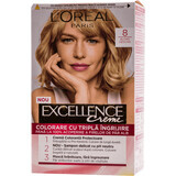 Loreal Paris EXCELLENCE CREME Tintura permanente per capelli con ammoniaca 8, 1 pz