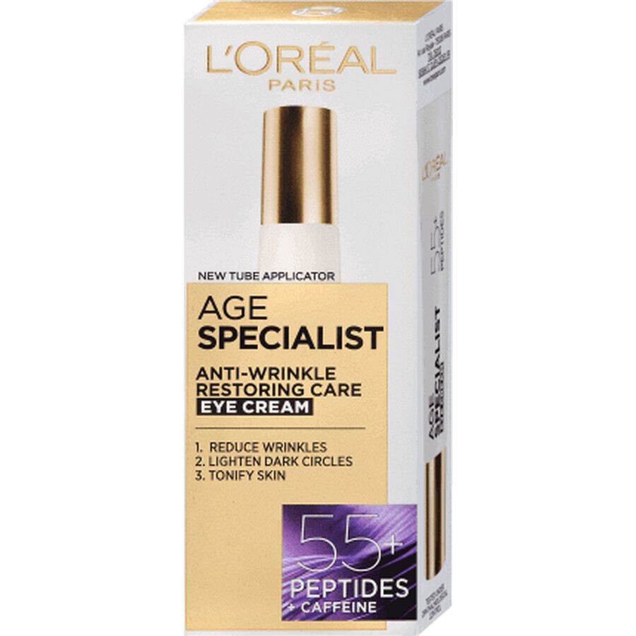 Loreal Paris Age Specialist crema occhi 55+, 15 ml