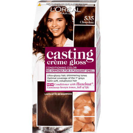 Loreal Paris CASTING CREME GLOSS Hair Colour 535 chocolate, 1 pc