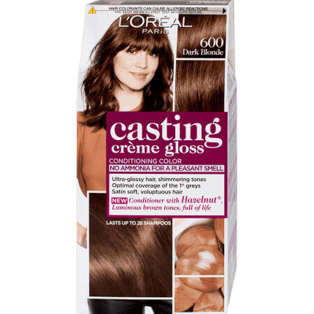 Loreal Paris CASTING CREME GLOSS Teinture 600 blond foncé, 1 pc