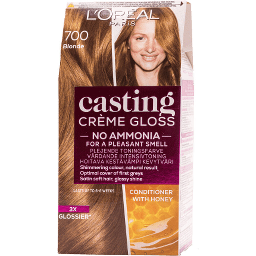 Loreal Paris CASTING CREME GLOSS Tintura per capelli 700 bionda, 1 pz