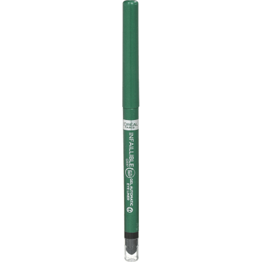 Loreal Paris Infaillible Grip Gel Eyeliner automatico verde smeraldo, 1 pz