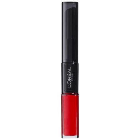 Loreal Paris Infaillible Rossetto liquido resistente al trasferimento a lunga durata 506 Red Infaillible, 5,6 ml