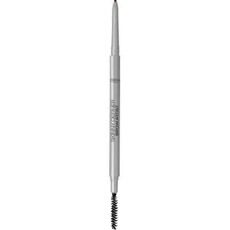 Loreal Paris Skinny Definer Brow Artist creion de sprâncene 105 Brunette, 1 buc