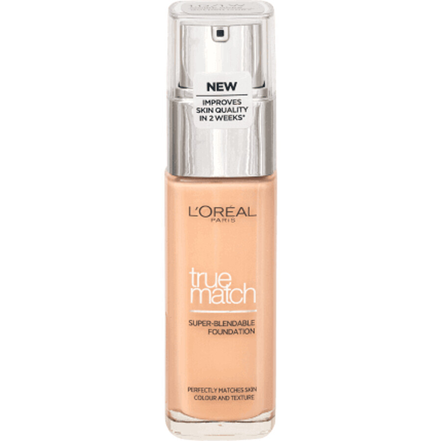 Loreal Paris True Match foundation 3.N Creamy Beige, 30 ml