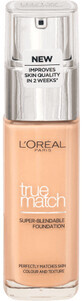 Fondotinta Loreal Paris True Match 3.N Creamy Beige, 30 ml