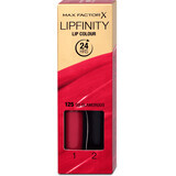 Max Factor Lipfinity 24h liquid lipstick 125 So Glamorous, 1 pc