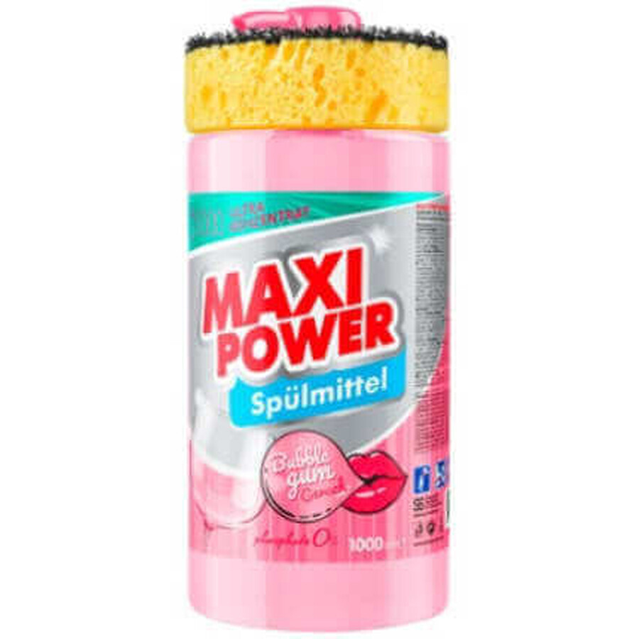 Maxi Power Detersivo lavastoviglie Maxi Power con bolle, 1 l