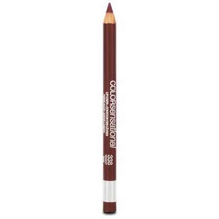 Maybelline New York Color Sensational Lip Pencil 338 Midnight Plum, 1 pz.